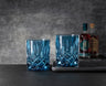Whisky Glasses (Vintage Blue) - Set of 2