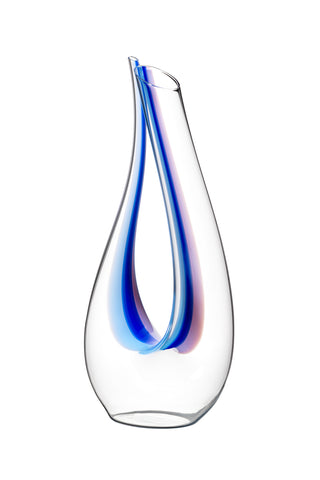 Limited Edition - Riedel | Amadeo - Moonlight Decanter | 1.5 Litres | Crystal | Blue Highlight | 1 pc