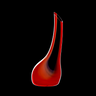 Confetti Decanter - Red