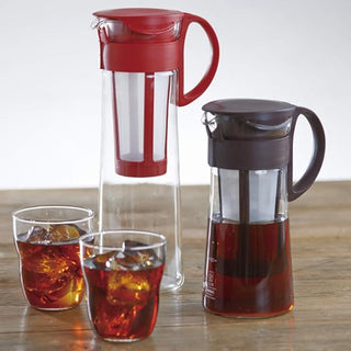 Hario | Mizudashi Cold Brew Coffee Pot Mini | Heat-Proof Glass & Plastic | Brown | 600 ml