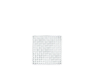 Nachtmann | Bossa Nova | Square Platter/Plate | 21 cm | Crystal | Set of 2