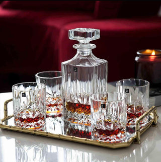 Diamante  | Buckingham Whisky | Crystal | Clear | Set of 3