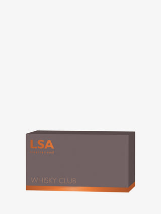 LSA International | Whisky Club - Tumblers | 230 ml | Crystal | Brown | Set of 2