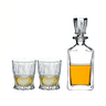 Decanter & Tumblers Whisky Set - Set of 3