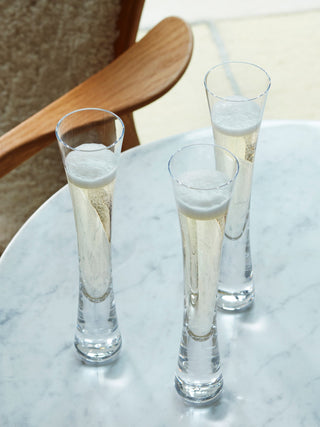 LSA International | Moya - Champagne Flutes | 170 ml | Crystal | Clear | Set of 2