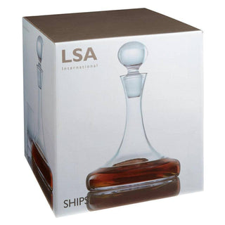 LSA International | Bar - Ships Decanter - Large | 1 Litre | Crystal | Clear | 1 pc