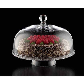 Nachtmann | Bossa Nova | Footed Cake Plate With Dome/Hood | Crystal | 1 pc