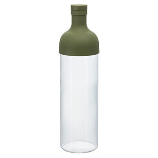 Hario | Filter-In-Bottle Cold Tea Brewer | Glass & Silicone | 750 ml | Green