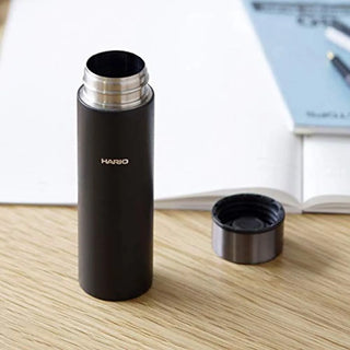 Hario | Stick Bottle Pocket-Sized | Stainless Steel | 140 ml | Black