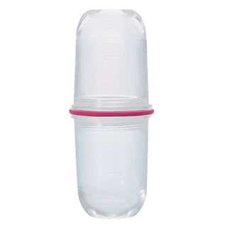 Hario | Latte Shaker - Manual Milk Foamer/Frother | Plastic | 70 ml | Pink