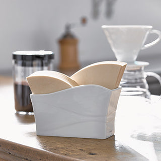 Hario | V60 Paper Filter Stand/Tray | Porcelain | White