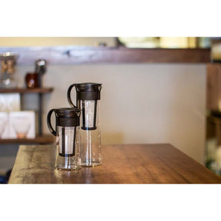 Hario | Mizudashi Cold Brew Coffee Pot Mini | Heat-Proof Glass & Plastic | 600 ml | Black