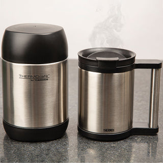 Thermos | Hot & Cold - Mug With Handle | 280 ml | Stainless Steel | Silver | 1 pc