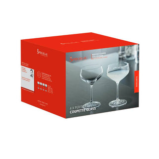 Spiegelau | Perfect Serve - Coupette Glasses | 235 ml | Crystal | Clear | Set of 4