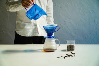 Hario | Hot Brew Paper Drip | Size 02 | 1-4 Cups | Plastic | Blue