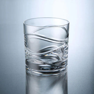 Shtox | Rotating Glass Shtox (003) - Wavy Circles | 320 ml | Crystal | Clear | Single Piece