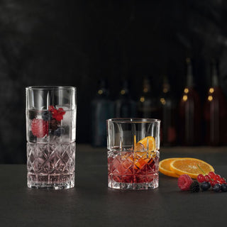 Nachtmann | Highland - Diamond Tumblers | 345 ml | Crystal | Set of 6
