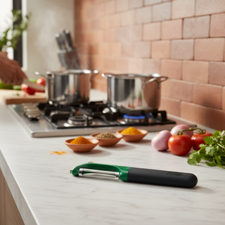 Joseph Joseph | Multi-Peel Straight Peeler | Green | 17cm