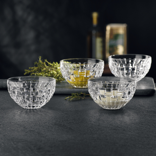 Nachtmann | Bossa Nova Curry Bowl | Crystal | Clear | 9.5cm | Set of 6