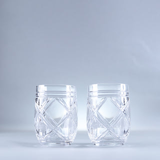 Nachtmann | Check | Whisky Tumbler | 345 ml | Crystal | Clear | Set of 6