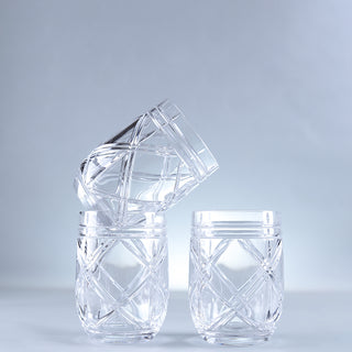 Nachtmann | Check | Whisky Tumbler | 345 ml | Crystal | Clear | Set of 6