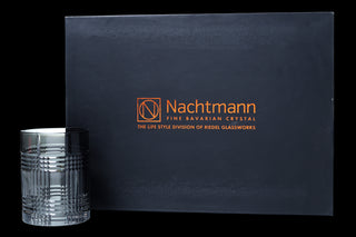 Nachtmann | Check | Whisky Glass | 409 ml | Crystal | Smoke | Set of 6