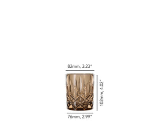 Nachtmann | Noblesse | Whisky Tumblers | 295 ml | Crystal | Tobacco | Set of 2