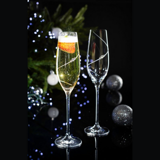 Crystal Champagne Glasses
