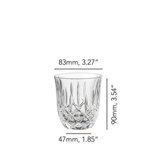 Nachtmann  | Noblesse Barista Cappuccino/Flat White Crystal | 235 ml |Set of 2