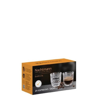 Nachtmann | Special Packaging - Ethno Barista Espresso/Doppio Crystal | 90 ml | Set of 2