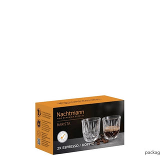 Nachtmann  | Noblesse Barista Espresso / Doppio Crystal | 90 ml  | Set of 2