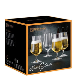 Nachtmann | Special Packaging - Beer Set Crystal | 380 ml | Set of 4