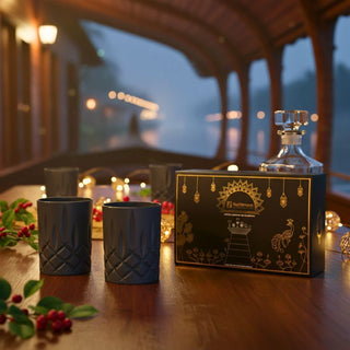 Nachtmann | Special Packaging - Noblesse - Whisky Tumblers | Matte Black | 295 ml | Set of 2