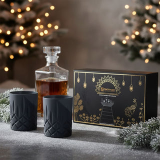 Nachtmann | Special Packaging - Noblesse - Whisky Tumblers | Matte Black | 295 ml | Set of 2