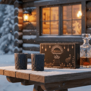 Nachtmann | Special Packaging - Noblesse - Whisky Tumblers | Matte Black | 295 ml | Set of 2