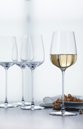 Spiegelau | Willsberger Anniversary - White Wine Glasses | 378 ml | Crystal | Clear | Set of 2