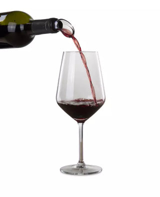 Vacu Vin | Wine Server Crystal | Plastic | Black | Set of 2