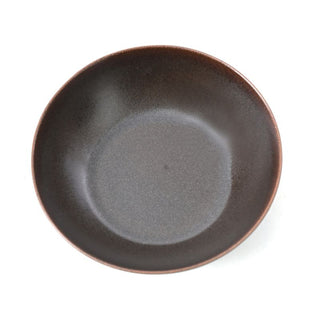 MESA | Brown Metallic Pasta Bowl  | Stoneware | 22 Cm | 1 Pc