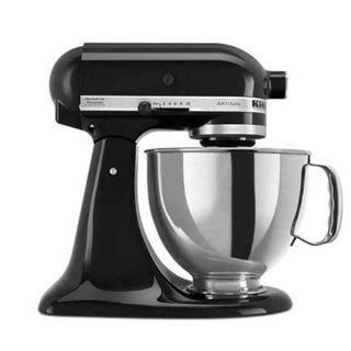 KitchenAid | 4.8L Artisan Tilt-Head Stand Mixer | Onyx Black | 300W