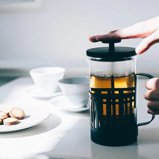 Hario | Tea & Coffee Press "Hario Noir" | French Press Coffee & Tea Maker | 300ml | 2 Cups | 1 Pc