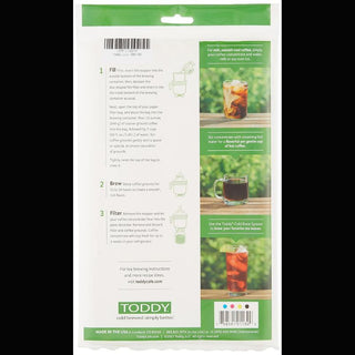 Toddy | Cold Brew System Paper Filter Bags | 20 Count | THMPF20