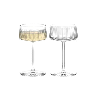Stolzle Lausitz |  Soho Champagne Saucers | 320ml | Set of 2