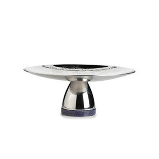 Arttdinox | Royal Lapiz Cookie Platter by Jindal | Stainless Steel | Silver