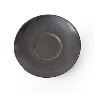 MESA | Brown Metallic 2Cup & 2Saucer  | Set of 4