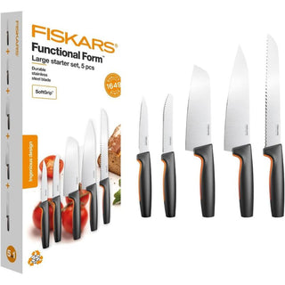 Fiskars | Functional Form Large Starter Knives | Set of 5 pcs