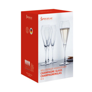 Spiegelau | Willsbery Anni Champagne Flute | 252 ml | set of 4