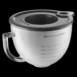 KitchenAid | Transparent Glass Tilt Head Sm 5-Qt Frosted Bowl  | 4.8 L | Glass |  1Pc