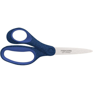 Fiskars | School Scissors (Left-Handed) | 18 cm | Glitter Blue
