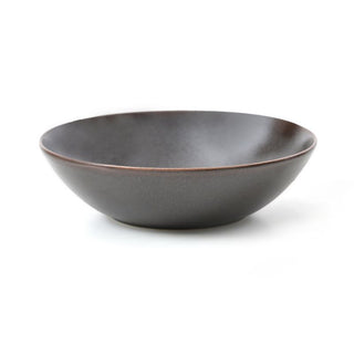 MESA | Brown Metallic Cereal Bowl | Stoneware | 17 Cm | 530 ml | Set of 2