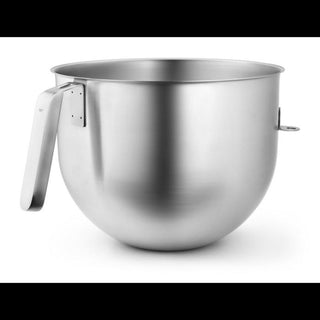 KitchenAid | Product Part - 7 QT Bowl with J Hook Handle | Stainless Steel | 1 Pc